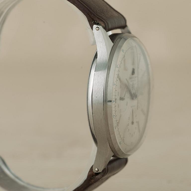 BREITLING, Genève, Premier, "KRONOMETER STOCKHOLM", kronograf, armbandsur, 37 mm,