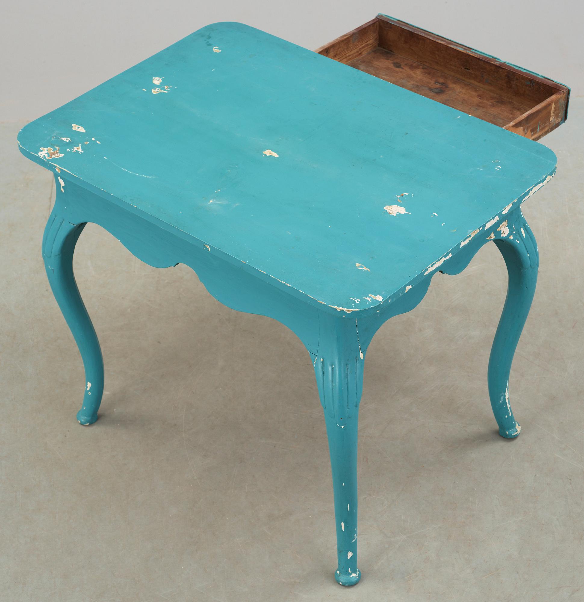 BORD, rokoko, 1700-talets slut.