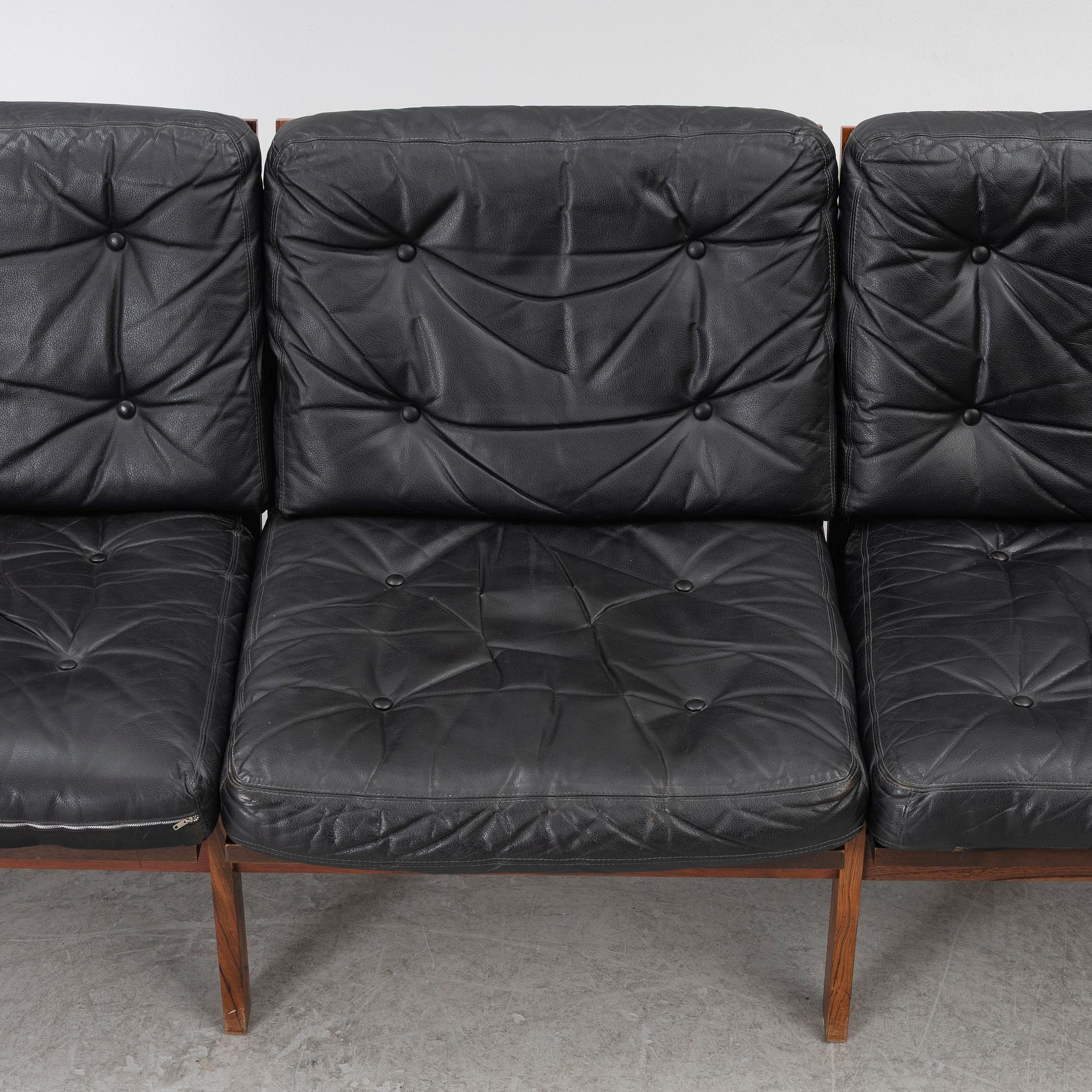 IKEA, soffa samt soffbord, "Trienal", 1967.