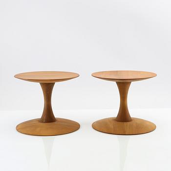 Nanna Ditzel, a pair of "Trisse" stools/tables, Kolds Savvaerk, Denmark.