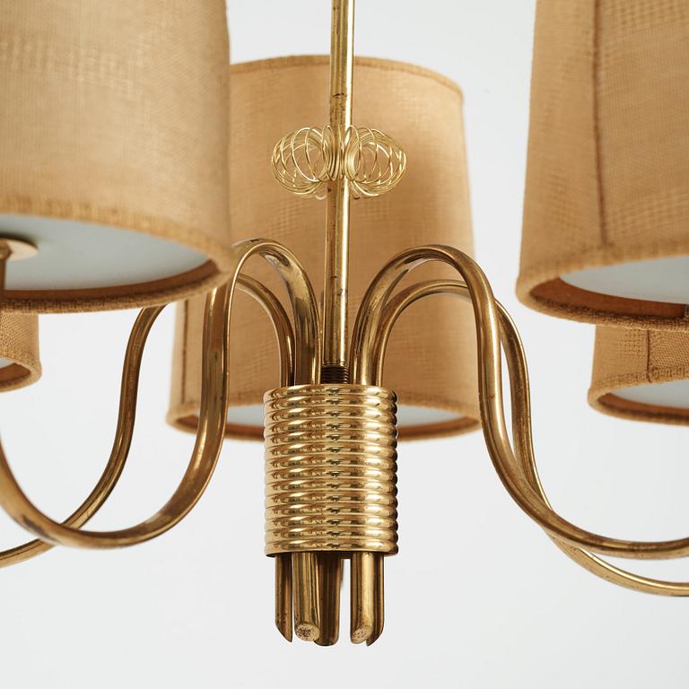 Paavo Tynell, taklampa, modell 9030, Taito 1940-50-tal.