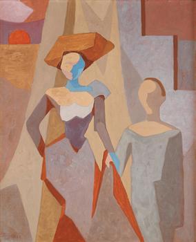 560. Stellan Mörner, Cubist Figures.