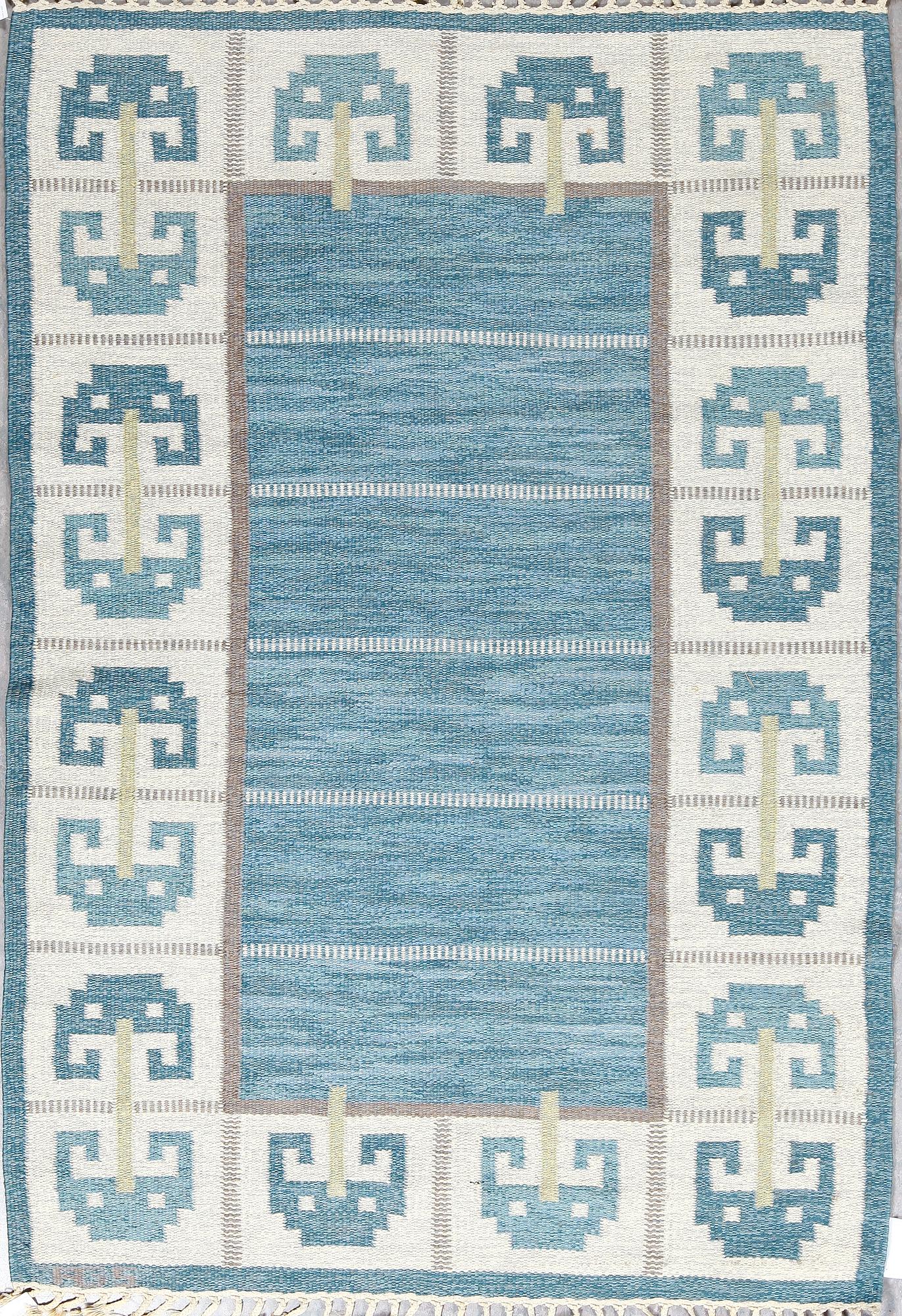 MATTA, rölakan, Anna Greta Sjökvist. Signerad AGS. 1960-tal. Ca 207 x 140 cm.