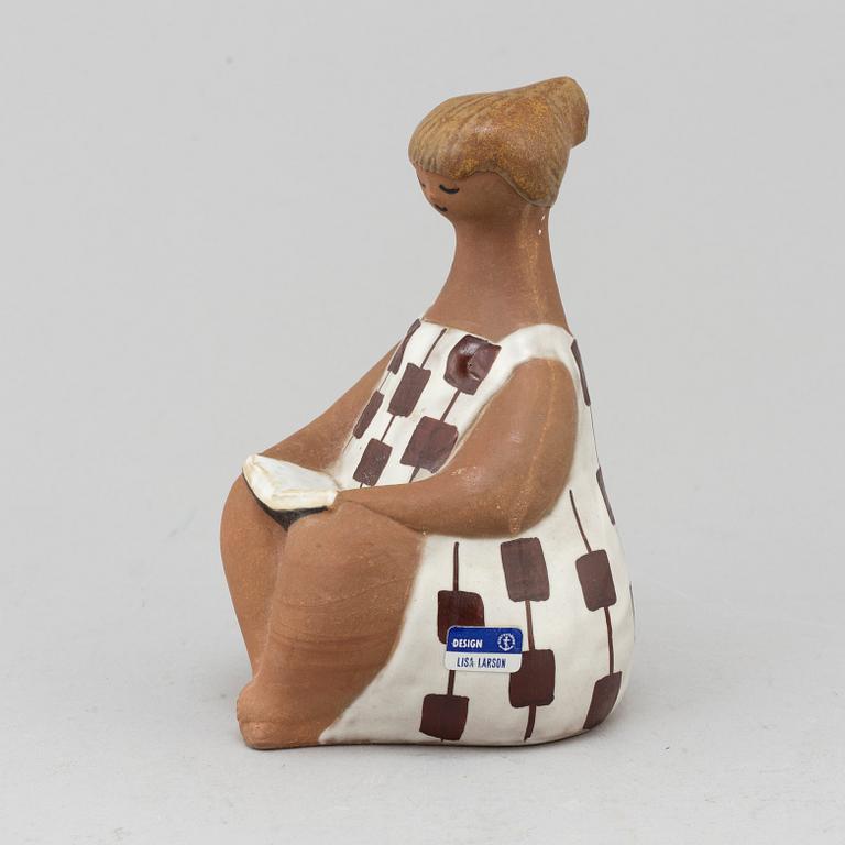 LISA LARSON, a 'Charlotte' stoneware figurine from Gustavsberg.