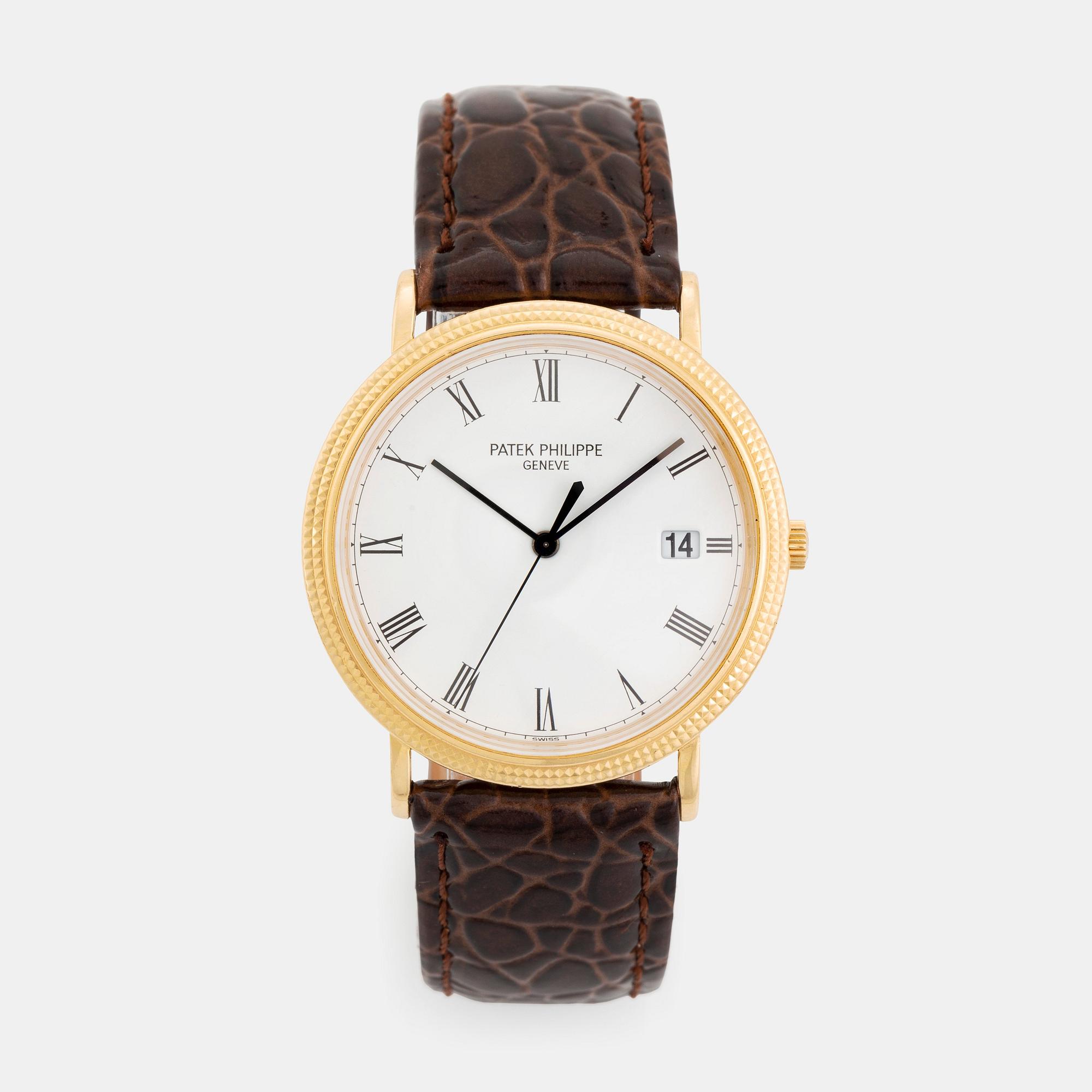 Patek Philippe, Calatrava, "Clous de Paris", ca 1990.