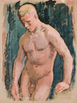 226. Magnus Enckell, NUDEPORTRAIT.