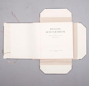 HELENE SCHJERFBECK, mapp med reproduktioner, 48 st.