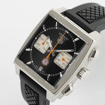 Tag Heuer, Monaco, "Monaco Grand Prix", wristwatch, 39 mm.