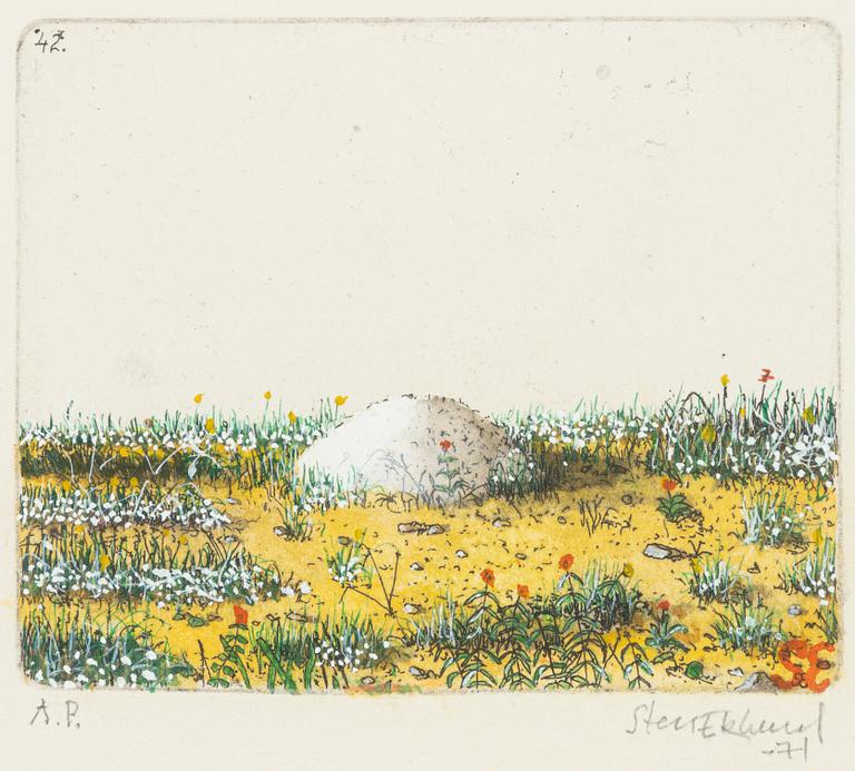 Sten Eklund, "Vita fläcken" From "Kullahusets hemlighet".