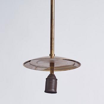 Harald Notini, a pair of ceiling lamps, model '11335/A', Arvid Böhlmarks Lampfabrik, Sweden, 1940s.