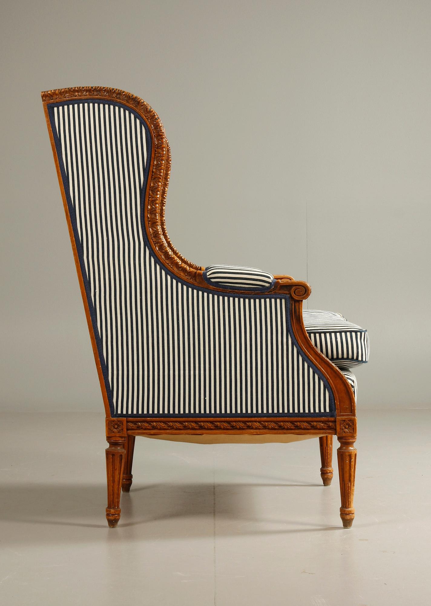 BERGERE, gustaviansk stil, 1900-tal.