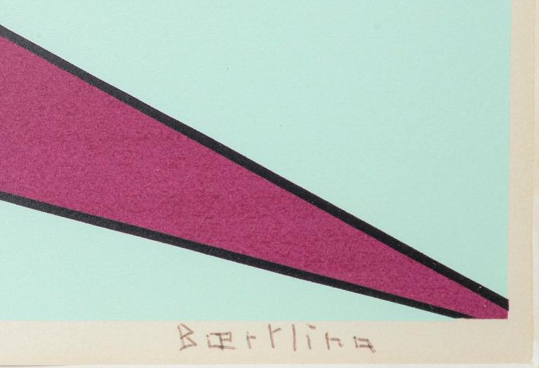Olle Bærtling, "Ukie". From the suite: "The Angles of Open Form Infinite Space from Cinètisme to Open Form 1949 - 1968".