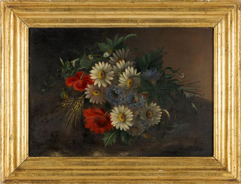 Danish school, 19th century, Floral still life.