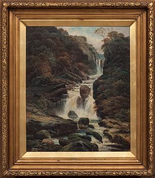 CLARENCE ROE, olja på duk, signerad.