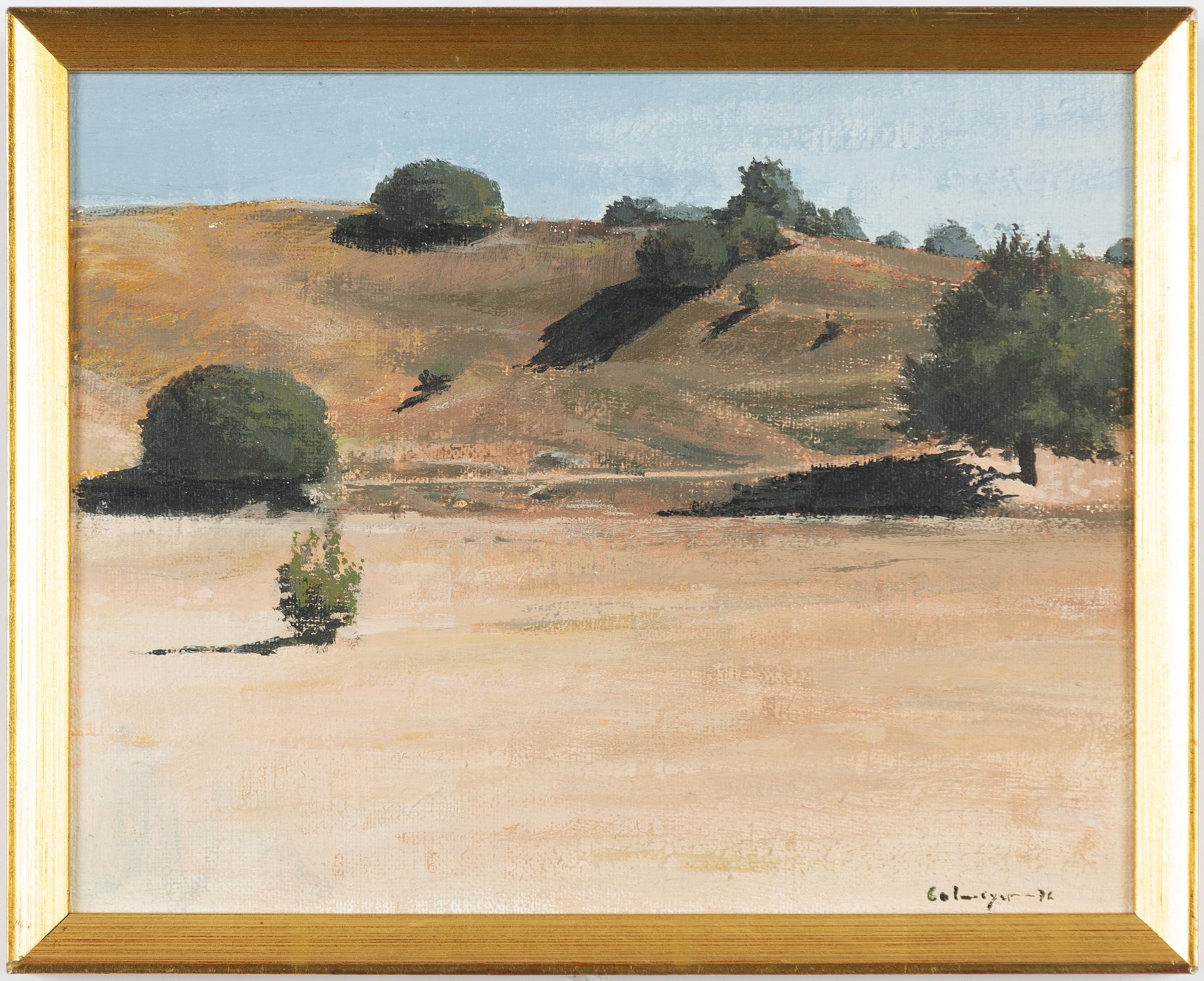 Gösta Rolf Calmeyer, Summer Landscape.