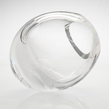 Timo Sarpaneva, glasskulptur, "Claritas", signerad Timo Sarpaneva Iittala 1984 68C.