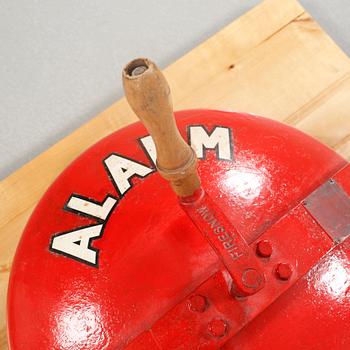 A fire alarm from Firesnow in England, 1950s/60s.