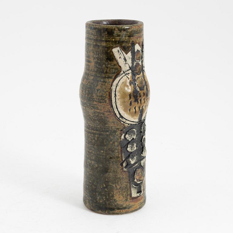 Lisa Larson, a stoneware vase, Gustavsbergs studio, signed.