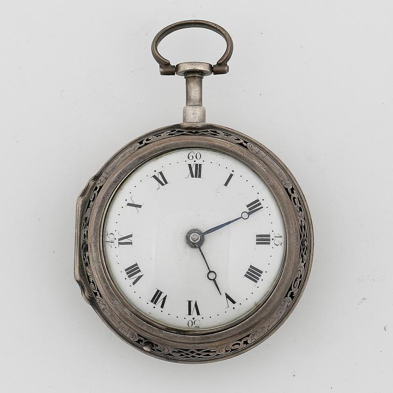 HERRFICKUR, silver, Cornelis Vyterweer, Rotterdam, 1700-tal. Vikt tot ca 149 gram.