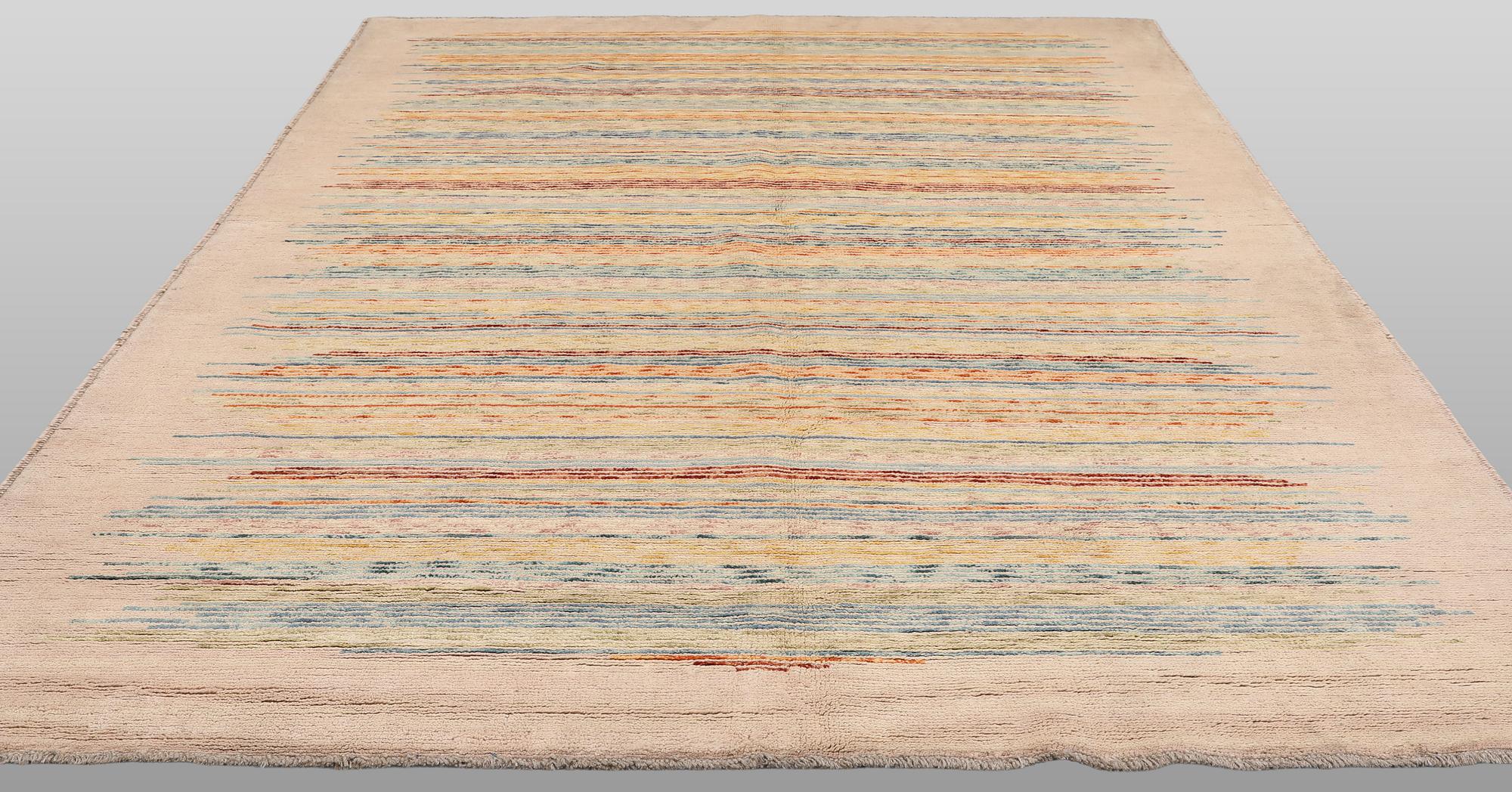 A Moroccan design carpet, c. 291 x 200 cm.