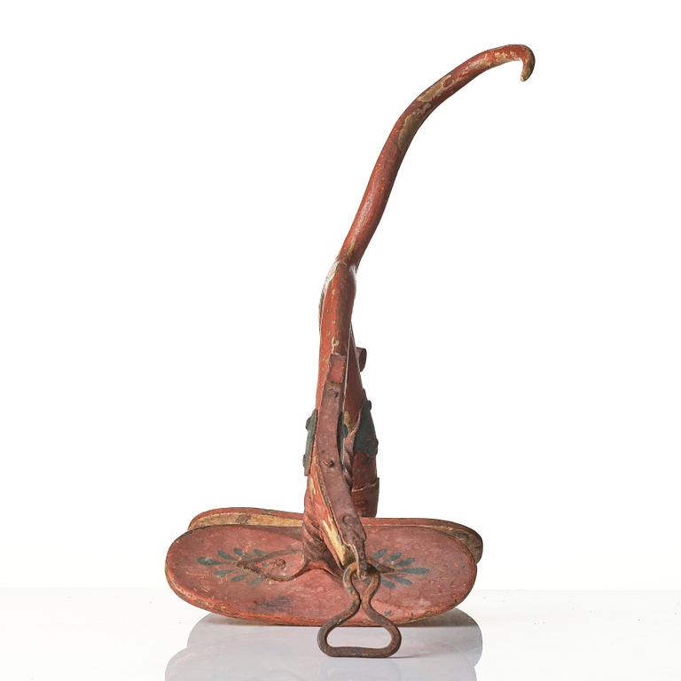 A Swedish part horse harness, 18th / 19th century.