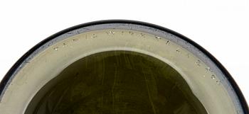 A 1960s Glass Bottle, signed Tapio Wirkkala 2507. Iittala, in production 1959-1968.