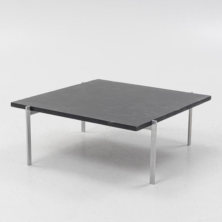 Poul Kjaerholm, a 'PK-61' coffee table, E Kold Christensen, Denmark.