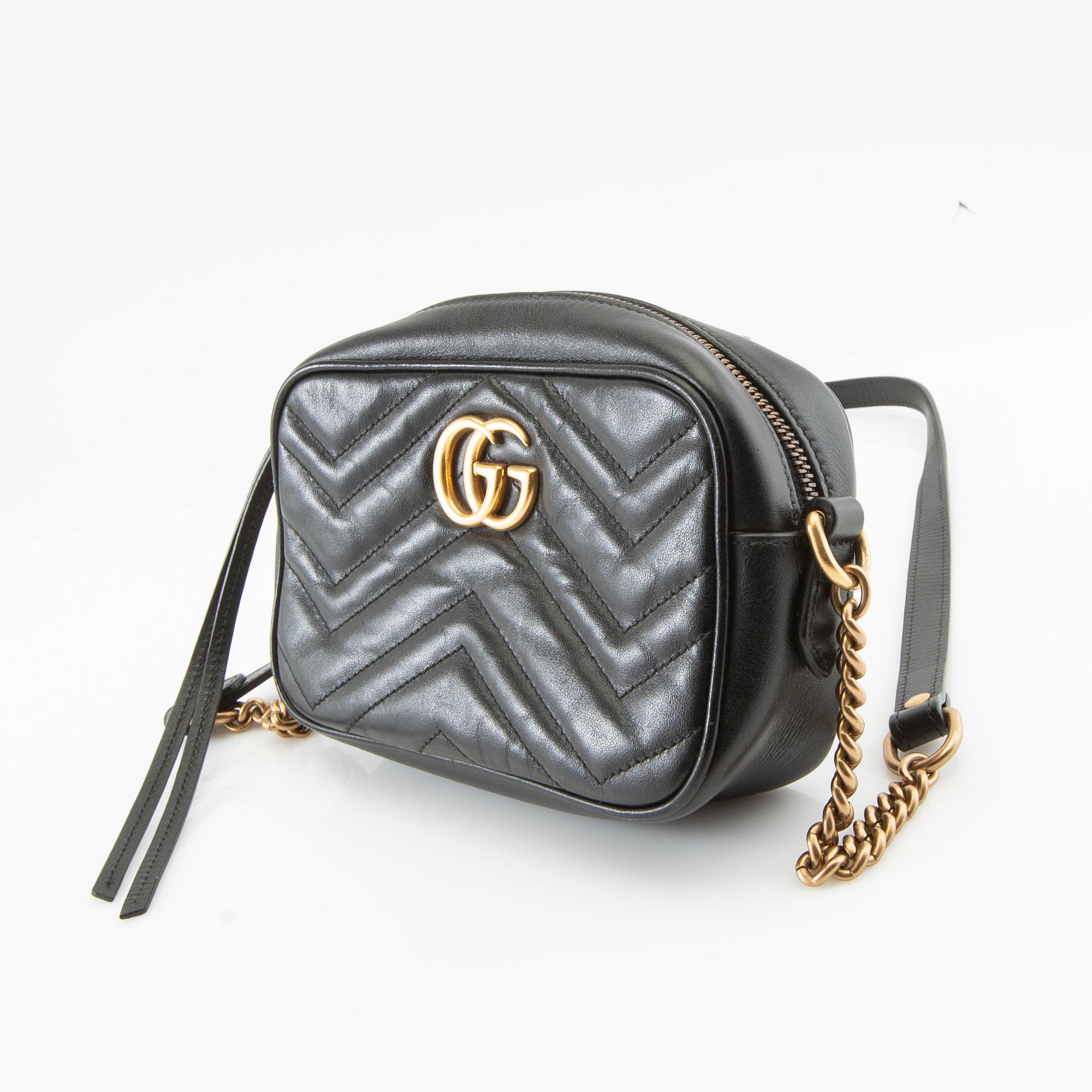 Gucci väska "Mini GG Marmont".