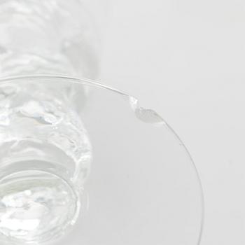 Oiva Toikka, glasservis, 28 delar, "Mukura" ("Paratiisi"), Notsjö 1971-75.