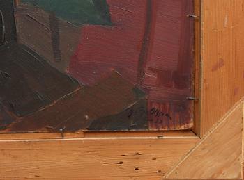 GOTTFRID OLSSON, olja på pannå, sign och dat Venezia -34.