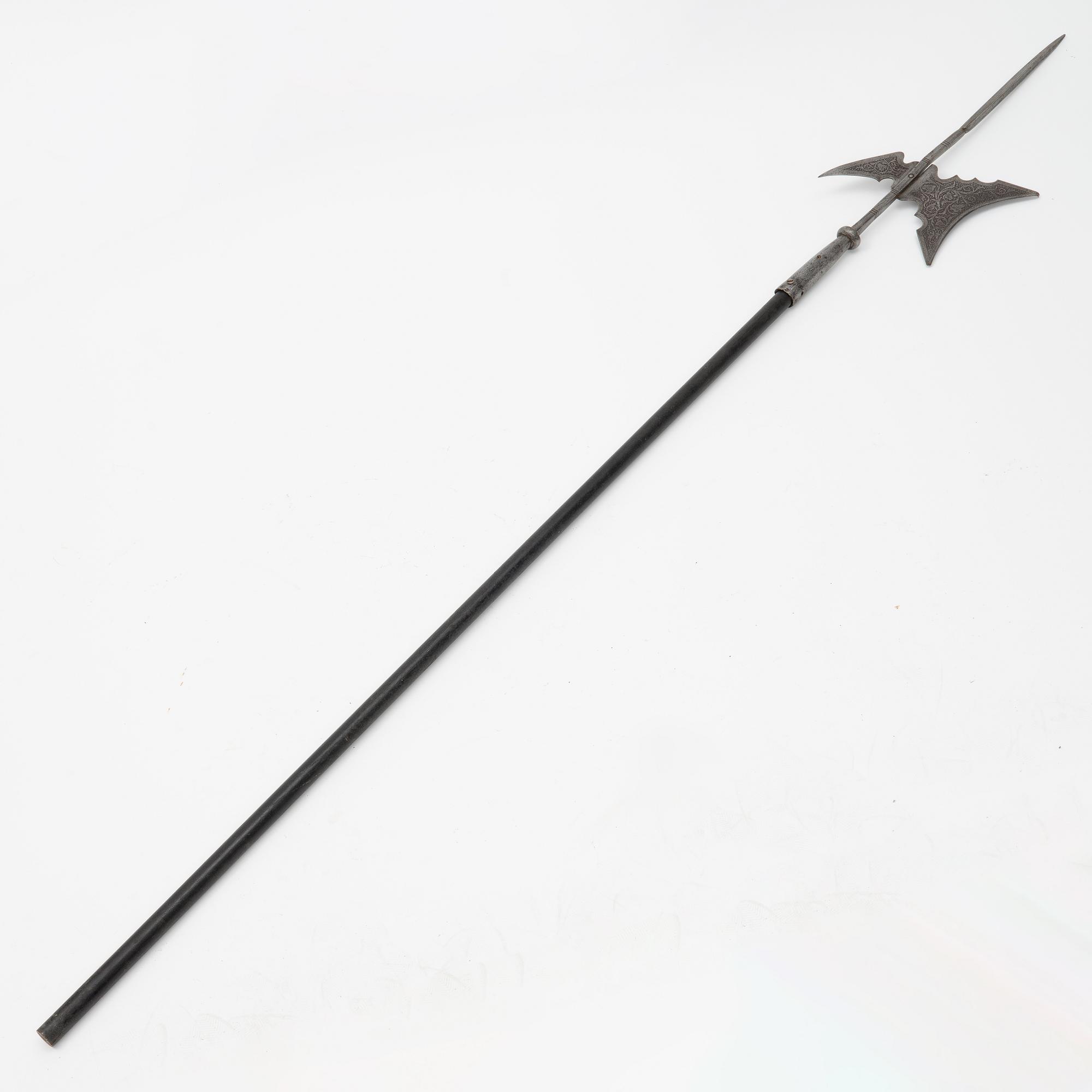 A halberd, probably 19th century.