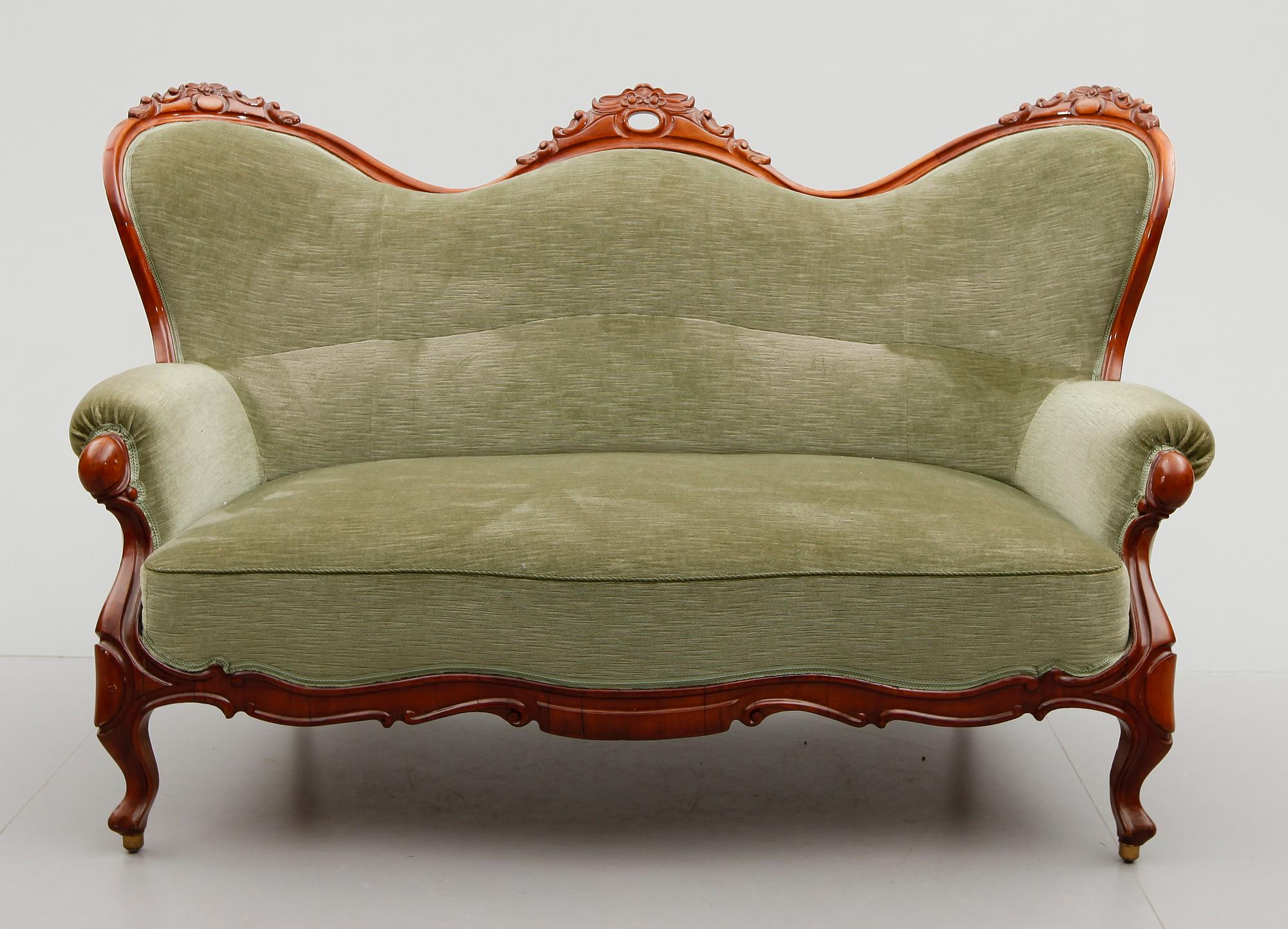 SOFFA, rokokostil, 1900-talets första hälft.