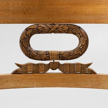 Desk chair, Karl Johan, 19th century.
