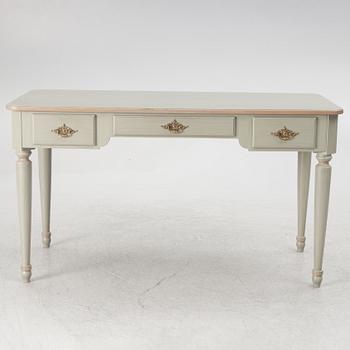 A Gustavian style desk with a chair, Åmells Möbler.