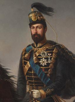 Carl Fredrik Kiörboe, King Charles XV of Sweden (1826-1872).