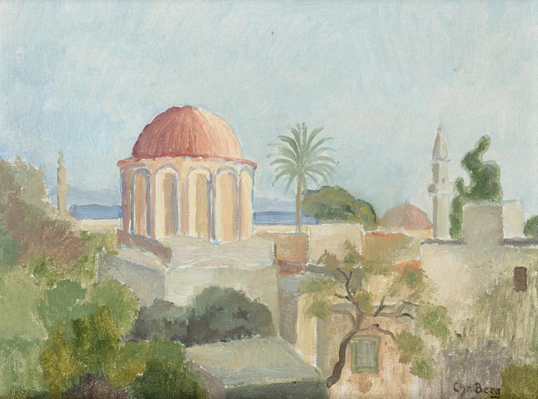 Christian Berg, "Utsikt från Rhodos".