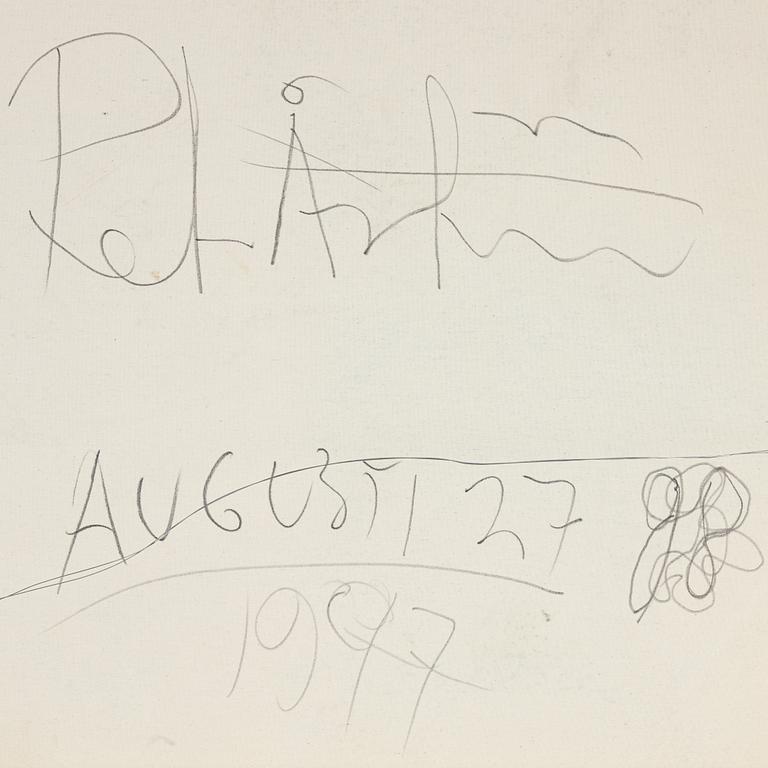 Peter Åström, acrylic on canvas, signed and dated 1997 verso.