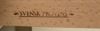 Sängbord ett par "Svensk Provins" Gustaviansk stil, Lundbergs möbler Tibro 1997.