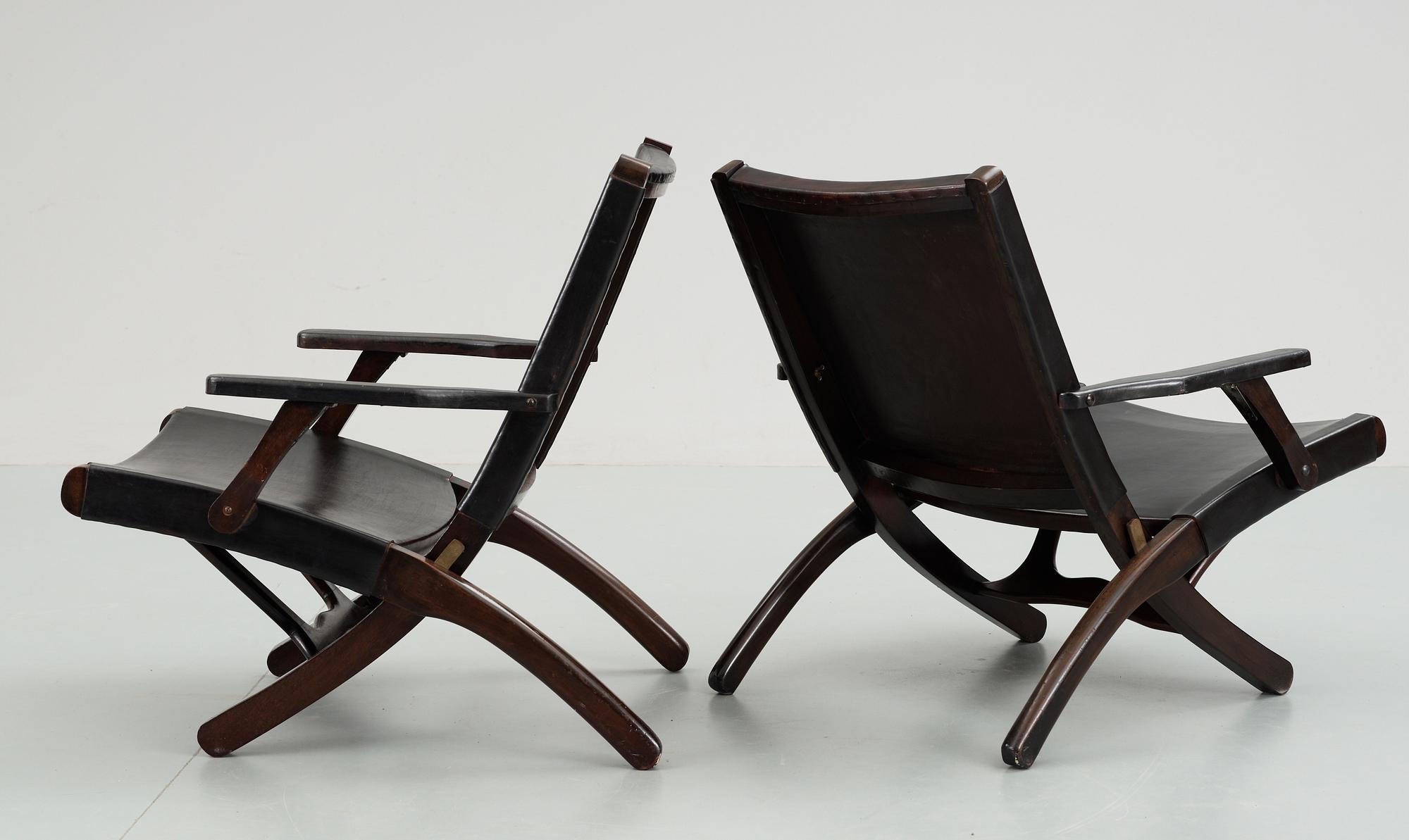 FÄLLSTOLAR, ett par. Trol Mexiko.