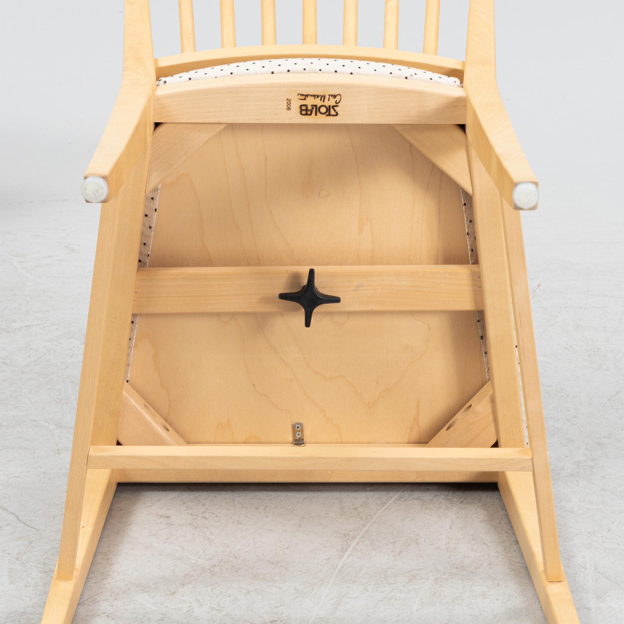 Carl Malmsten,  stolar. 6 st, "Vardags." Stolab, 2006.