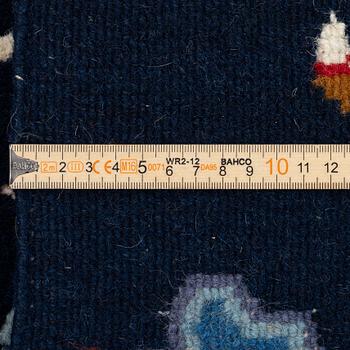 Rug, old Tibet, approx. 84 x 63 cm.