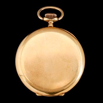 FICKUR, 18K guld, A Wallins eftr Linköping. Total vikt ca 83 g.