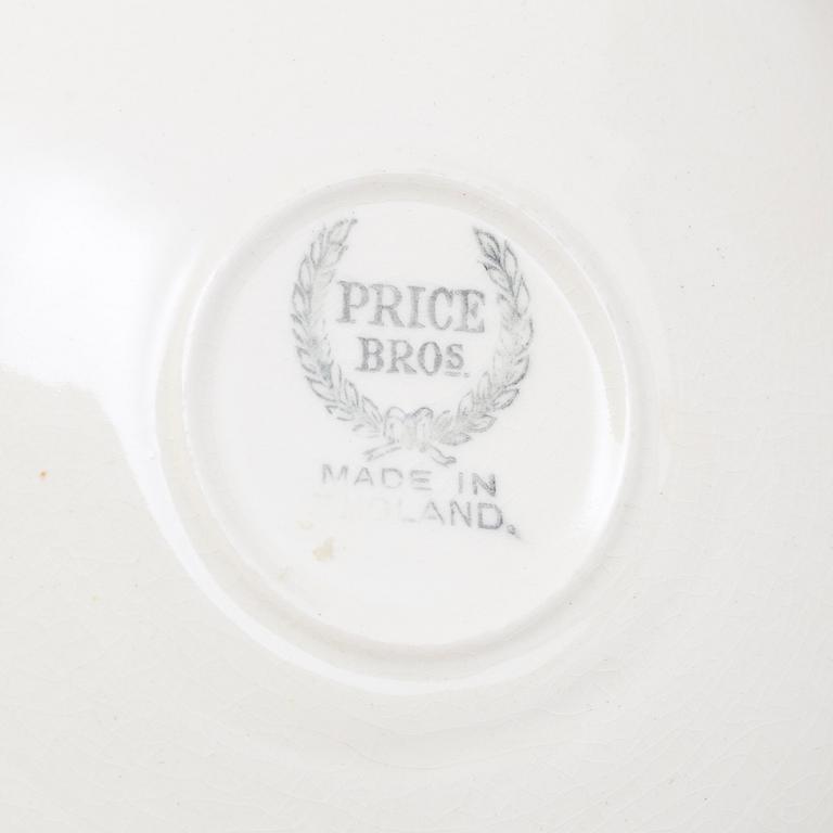 Tee and coffee service, 27 parts, Cottage Ware, Price Kensington England.