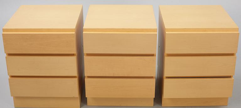 Pirkko Stenros, three dressers, Muurame, Finland.