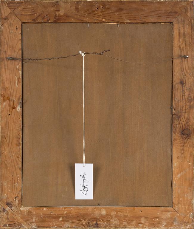 ANSHELM DAHL, oil on canvas, signed.