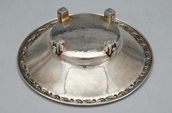 SKÅLFAT, silver, 1900-talets början. Total vikt ca 340 g.