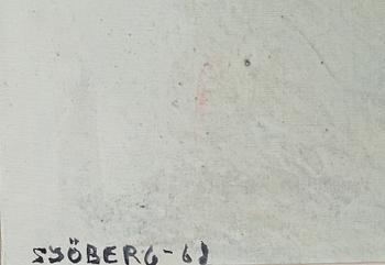 BERTIL SJÖBERG, olja på duk, signerad och daterad- 68.