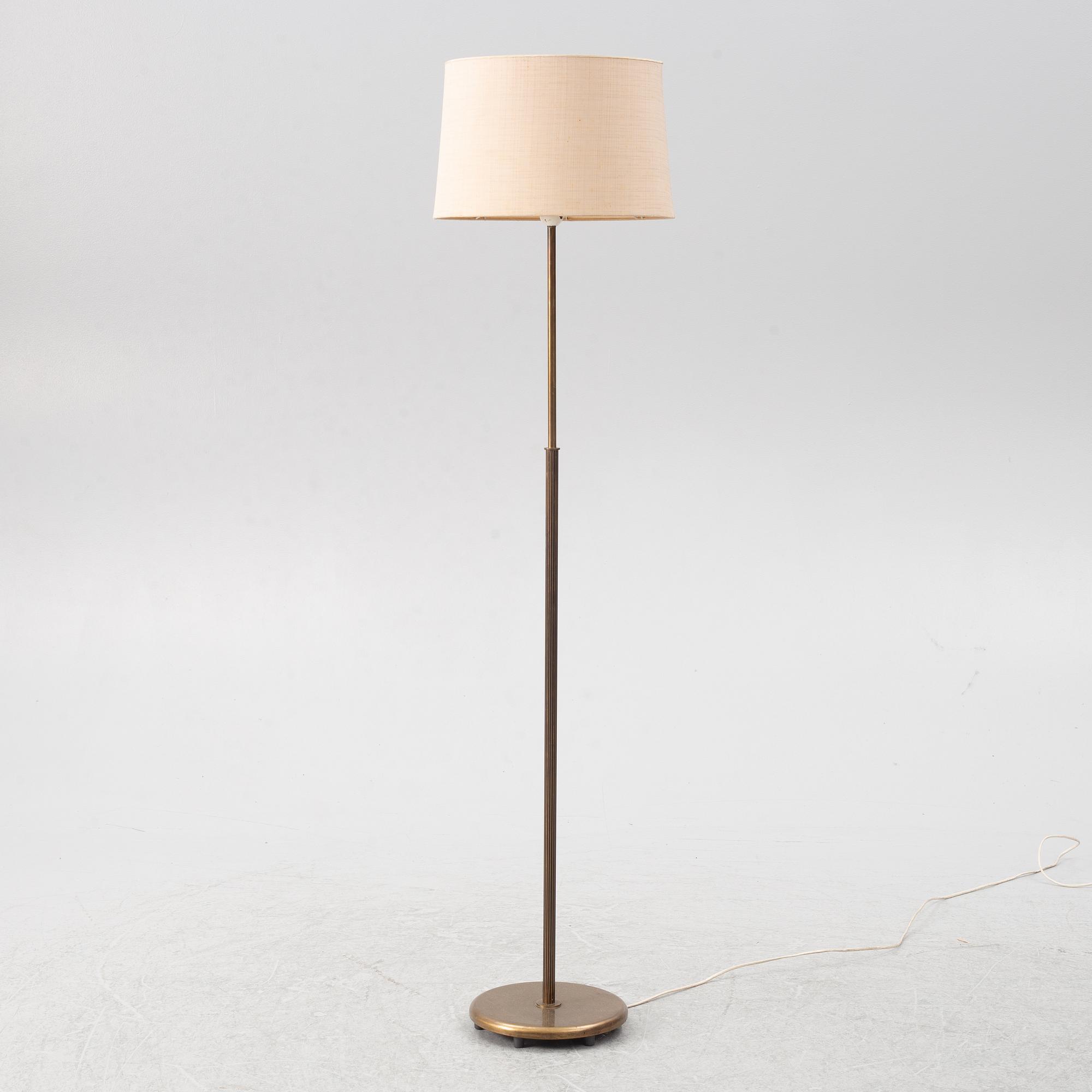 Harald Notini, a floor lamp model "15695", Arvid Böhlmarks Lampfabrik, Stockholm, 1950s-60s.