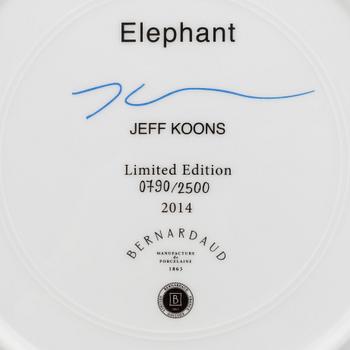 Jeff Koons, plate/multiple, 790/2500.