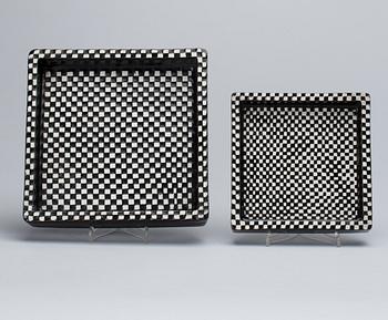FAT, 2 st, "Domino", Stig Lindberg, Gustavsberg.